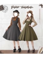 Forest Wardrobe Misty Forest JSK(2 Colours/Full Payment Without Shipping)